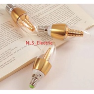 LILIN Candle LED Lamp 5W fitting E14 WHITE Decorative 5 w watt hanging Candle bulb 3 7 8 9 10 WHITE
