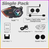 Y80 2X Motorcycle Helmet Intercom Bluetooth Headset V5.3 Hands Free Call Wireless Noise Reduction 10