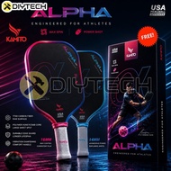 (IMPORTED) DIYTECH KAMITO Alpha & Gamma Pickleball Paddle T700 Carbon Fiber 14mm/16mm USA Approved
