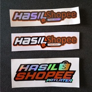 Shopee Stickers/Funny Stickers/Word Stickers/hologram Stickers/print cutting Stickers/shopee Stickers