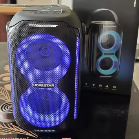 HOPESTAR Party200mini Outdoor Portable BT Speaker Wireless Bass Sound Box IPX5 Waterproof Loud Speak