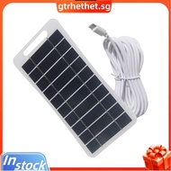 5V 2W Mini Solar Panel, USB Solar Charger Micro-Type Solar Panels, Portable Solar Panel for Phone Household Lighting