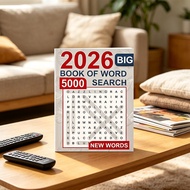5000 New Words 2026 Big Word Search Book Puzzle Game For Leisure Brain Training And Vocabulary Pract