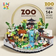 Leji Building Blocks Educational Toys Zoo Building Blocks Assembling Building Particles Large High D