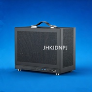 G300 Mini ITX CASE 16.8L 340mm GPU, 240/280 AIO Compatible With Type C Port Mini Desktop Computer