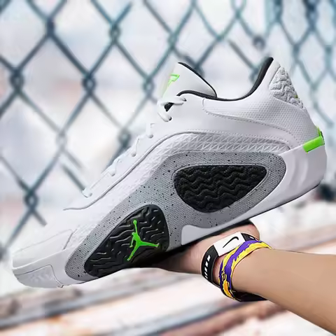 Nike men's shoes JORDAN TATUM 2 Tatum 2 generation cushioned wear resistance sports training actual 