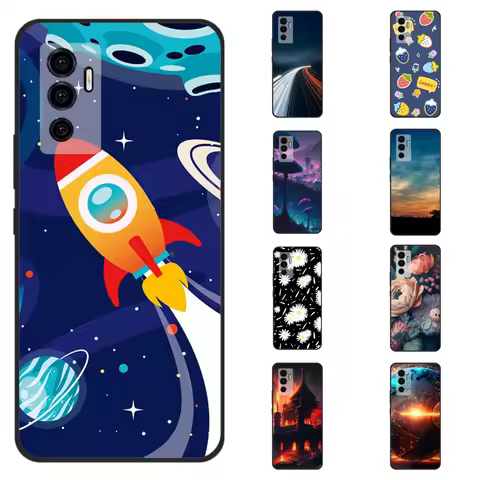 For vivo V23e Case Silicon Back Cover Phone Case for vivo V23e 5G V2126 Cases vivoV23E V 23E Soft bu