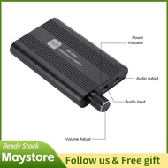 maystoree-my Dpofirs Portable Headphone Amplifier  Aluminum Alloy Hi Fi Audio Amp with 1500mAh Batte