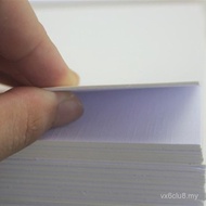 Kadbod Putih Tebal Putih C Warna Papan Kertas Keras 1mm 1.5mm 2mm Bingkai Foto Bingkai Gambar Kad Mo
