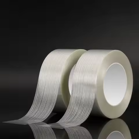 Heavy-duty Wear-resistant Fiberglass Adhesive Tape,mesh Fiber Tape Super Strong Mesh Tapefiberglass 