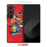 Hardcase Casing Samsung Galaxy Z Flip Fold 6 5 4 3 5G Cover Super Mario BC656