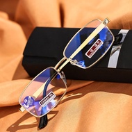 High-Definition Full-Frame Anti-Blue Light Reading Glasses 100/150/200/250/300/350/Degree Men Women 