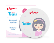 PIGEON TEENS Compact Powder Squalane 14Gr - Sand
