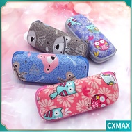 CVMAX Glasses Box Fashion Portable Zipper Glasses Holder
