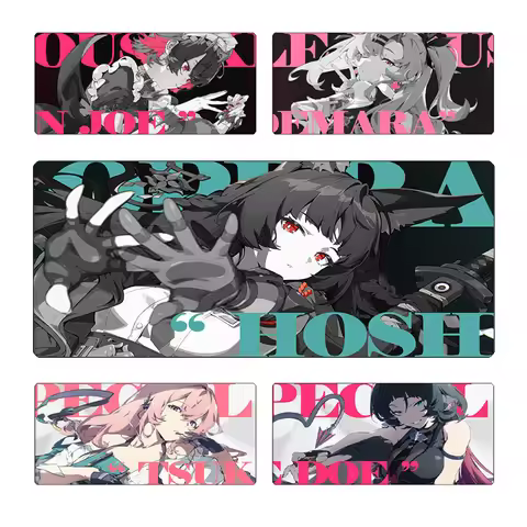 Zenless Zone Zero Mouse Pad ZZZ Ellen Zhu Yuan Miyabi Nicole Jane Yanagi Anby Lycaon Large Game Rubb