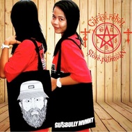 Tootebag gutsbuly oldman x garage rebel distro women's bag/ handbag/ tote bag/ sling bag/