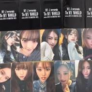 A aespa Zha 2025 Japan FM Field Weekly Random Card