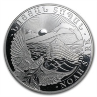 2012 Armenian Noah’s Ark 1 oz .999 Silver Coin BU Noah 1oz