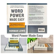 Word Power Made Easy The Complete Handbook For Building A Superior Vocabulary By Norman Le