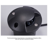 [themremain]-2 Side Outdoor Recessed Underground Lamp 3W Floor Landscape Lighting Waterporrf LED Gar