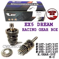 LEO GEAR BOX EX5 CLASS EX5 DREAM RACING GEAR BOX SET LEO（WITH KICK GEAR ）R＆D THAILAND