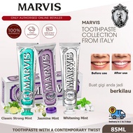 🔸100%𝑶𝒓𝒊𝒈𝒊𝒏𝒂𝒍🔸Marvis Whitening Mint Toothpaste – 85ml/Marvis Toothpaste From Italy Classic Strong强效美