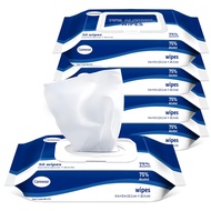 Advanced 75% Ethyl Alcohol Hand Sanitizer Wipes, 4 Packs of 50 (200 Wipes)