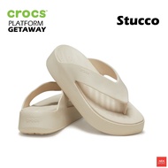 Crocs Getaway Platform Flip รองเท้าแตะหูคีบ ผู้หญิง คร็อคส์ แท้