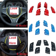 Car Steering Wheel Button Switch Cover Replacement for BMW 3 Series E90 E92 E93 M3 /1 Series E81 E82