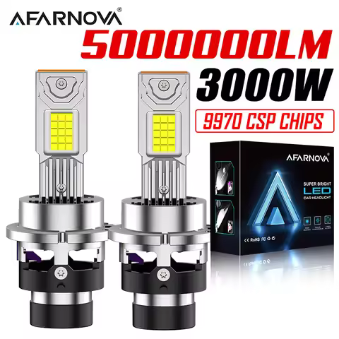 D2S D4S Led Car Headlights Bulb D2R D4R D1S D3S HID Led Xenon Bulb High power 3000W 1:1 Plug and Pla