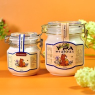 honey Ula Bear Series Russian Linden Honey Linden Snow Honey500Gram/1000Gram/1250Gram1.25