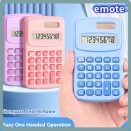 EMOTE Scientific Calculator, 8-Digit Large LCD Display Mini Pocket Calculator, Cartoon Silent 8-Digi