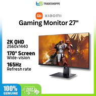 Xiaomi 2K Gaming Monitor 27" QHD 165Hz Desktop E-Sports IPS Screen 178 degree Wide Angle Computer Monitor (27")