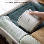 新品现货电热水壶折叠式烧水壶304不锈钢旅游烧水壶0.8升便携式水壶Electric kettle folding kettle 304 stainless steel20251021