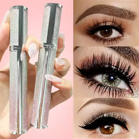 4D Mascara Lengthening Black Lash Eyelash Extension Eye Lashes Brush Beauty Makeup Long-Wearing Eye 