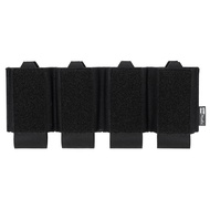 TOPTACPRO Tactical Quad 556 Mag Pouch Elastic Band Lightweight Hook&loop Tactical Compartment 8541