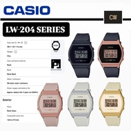 [ CASIO LW-204 SERIES ] LADIES DIGITAL RESIN WATCH LW-204-1A / 1B / 4A