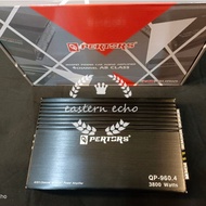 car power amplifier q pertors 12v 4 channal 3800 watts 45x4 RMS power amp hi performance speaker