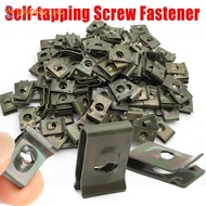 [3C&Auto]Value Pack U-Shaped Auto Clips 10/20/30pcs | Corrosion Resistant Car Fasteners with 6mm Hol