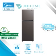 Midea 240L 2 Doors Inverter Quattro Refrigerator MDRT307MTB28-MY | Fridge | Peti Sejuk