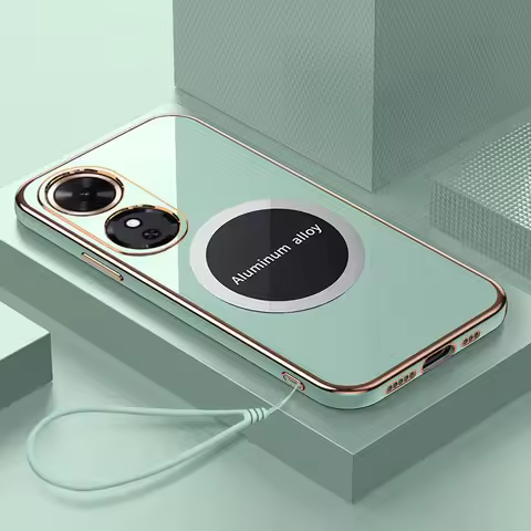 For Honor X7B Case Honor 90 Smart Phone Case Honor 50 70 80 90 Pro X7 X5 Luxury Square Plating Phone