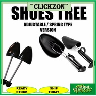 READY STOCK✨ CLICKZON Spring Kasut /Shoes Adjustable Tree Plastic Spring Shoe Tree One Pair Spring K
