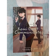 Buku Preloved | KOMI CANT COMMUNICATE | Manga