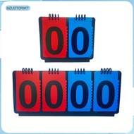[mojotorw7] Sports Scoreboard Score Counter Scoring Board Durable Table Score Flippers Flip Score Bo