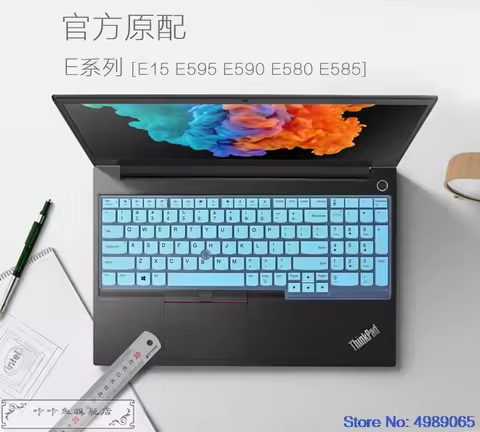 laptop keyboard Keyboard Cover skin protector L580 15'' For Lenovo ThinkPad E15 T590 E590 P51S P52S 