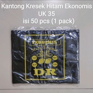 Eko 35 | Economical Plastic Bags Size 35 contains 50 pcs, Black Plastic Bags, Plastic Bags Trash Bag