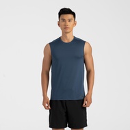 KALENJI Men's Breathable Running Tank Top RUN DRY+ - Slate Blue