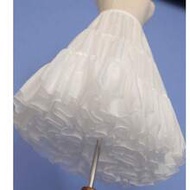 1950s Retro Knee-Length Slip Skirt, Women's Sheer Skirt, Can Be Worn With Dresses, 1950s Fashion