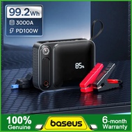 Baseus 3000A Car Jump Starter รถกระโดดเริ่มต้น Power Bank 26800mAh Car Starting Device With PD 100W 