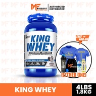 Muscle Kingdom King Whey Protein isolate whey 2 lbs/900 g , 4 lbs/1.8 kg ( halal whey, halal protein